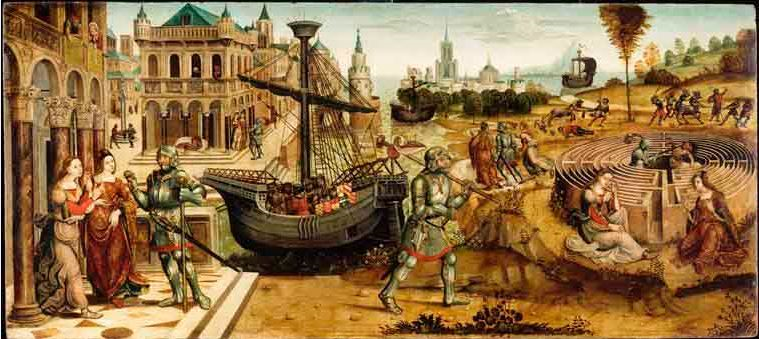 Droga do centrum – recenzja książki „Tezeusz w labiryncie”